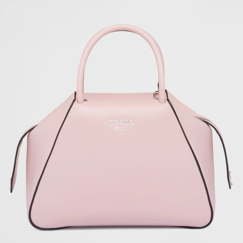 pra*a S*pernova small handbag in pink leather