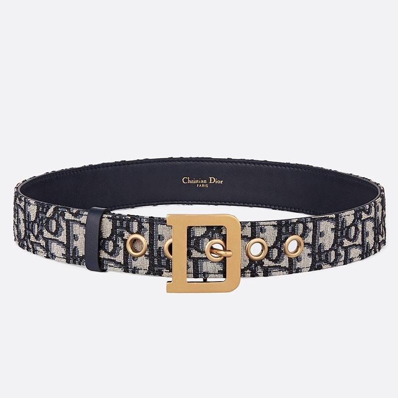 D*or D*orquake 35mm belt in blue oblique canvas