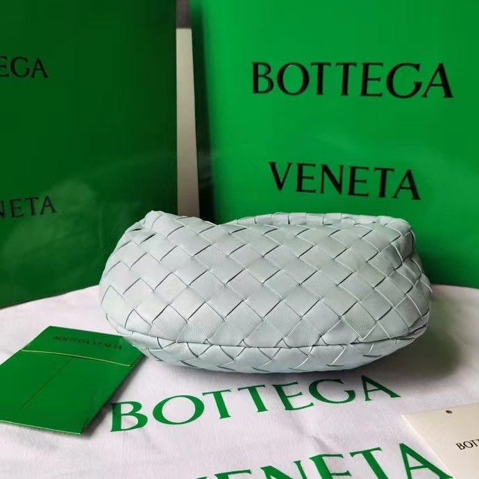 bo*te*ga Ve*ne*ta bv jodie mini bag in teal washed intrecciato lambskin