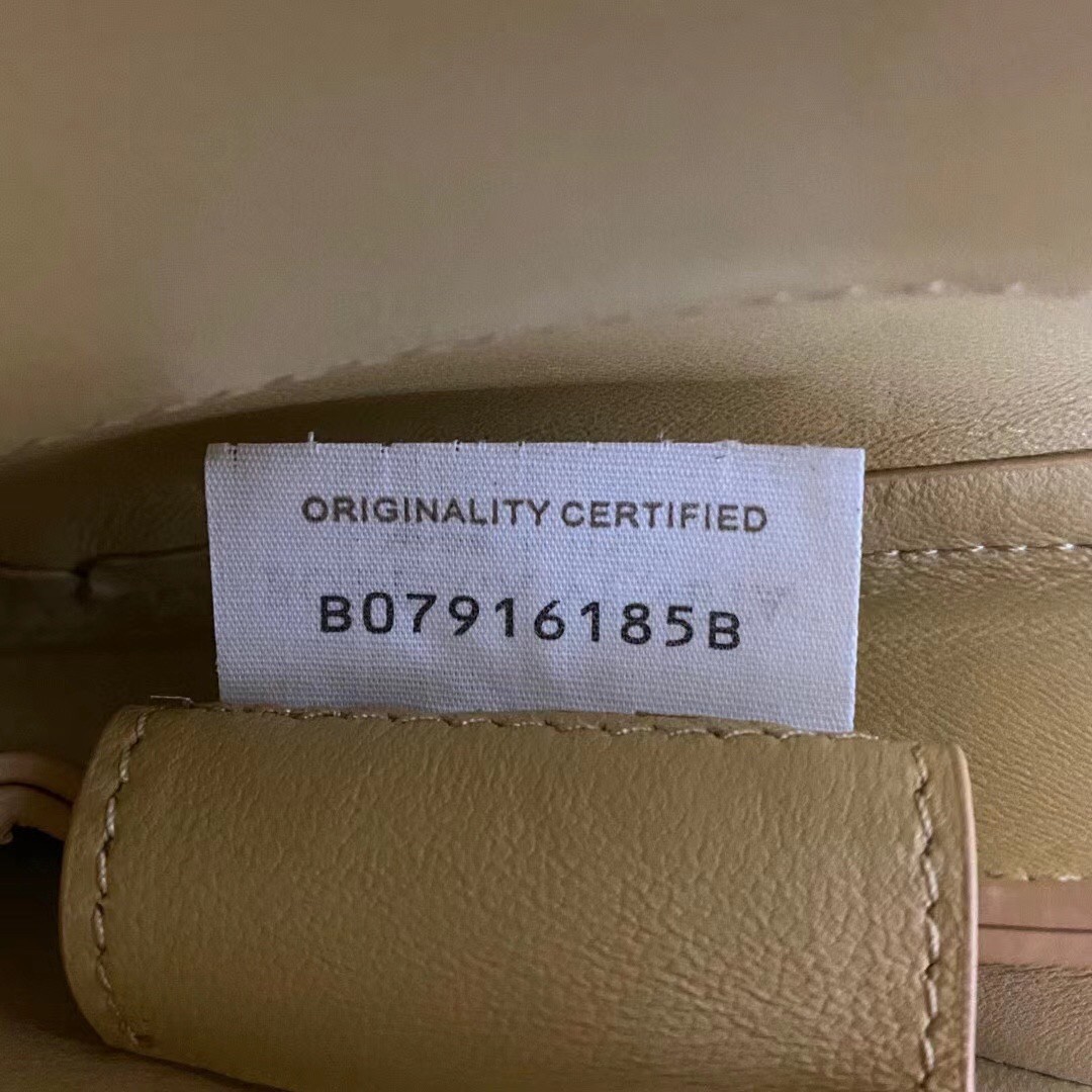 bo*te*ga Ve*ne*ta mount small bag in almond calfskin