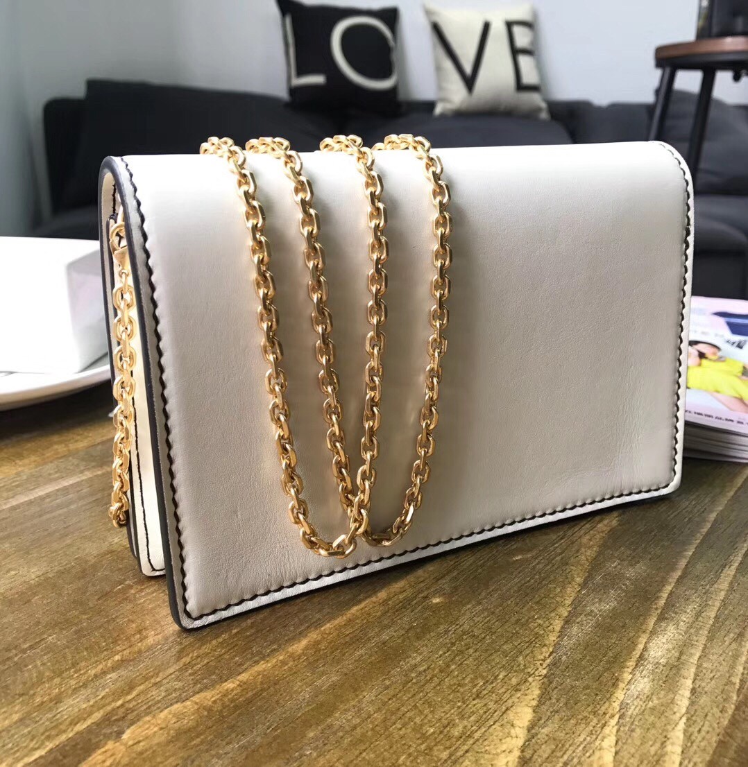 D*or white j’aD*or wallet on chain pouch