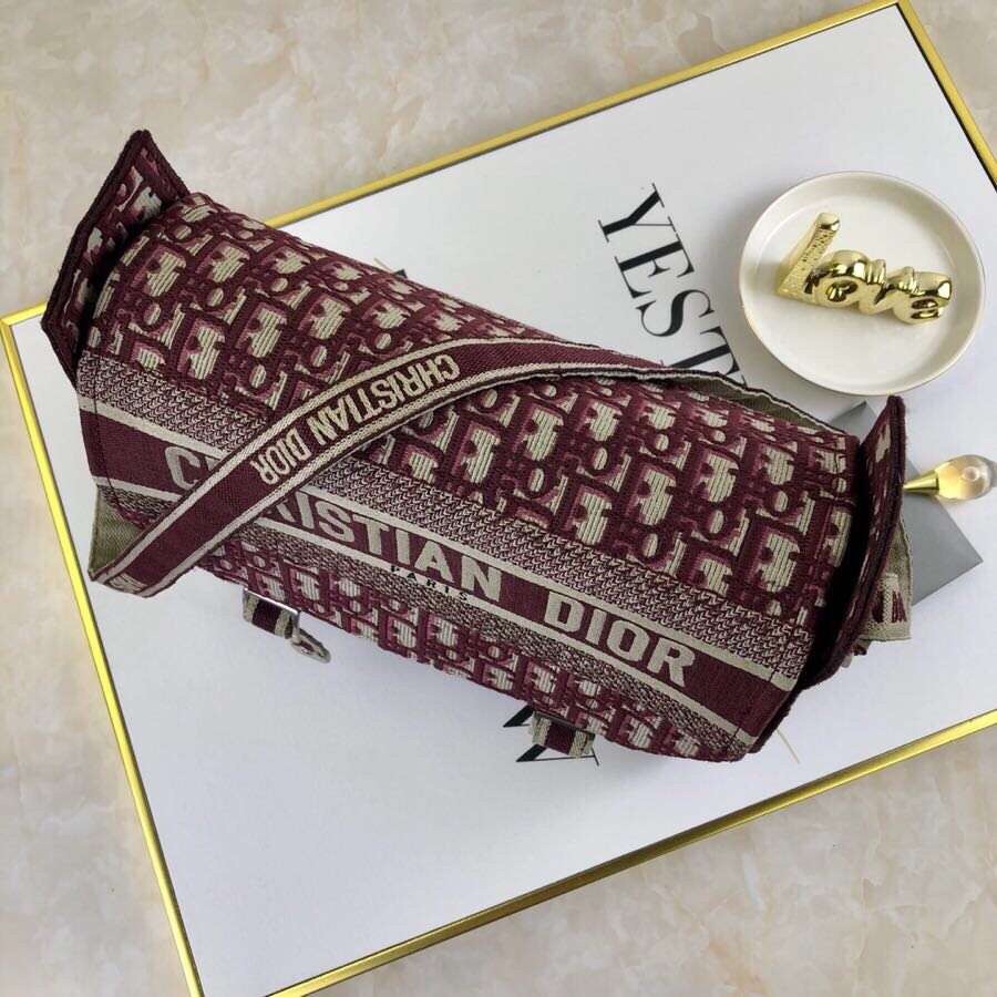 D*or bordeaux oblique D*orcamp messenger bag