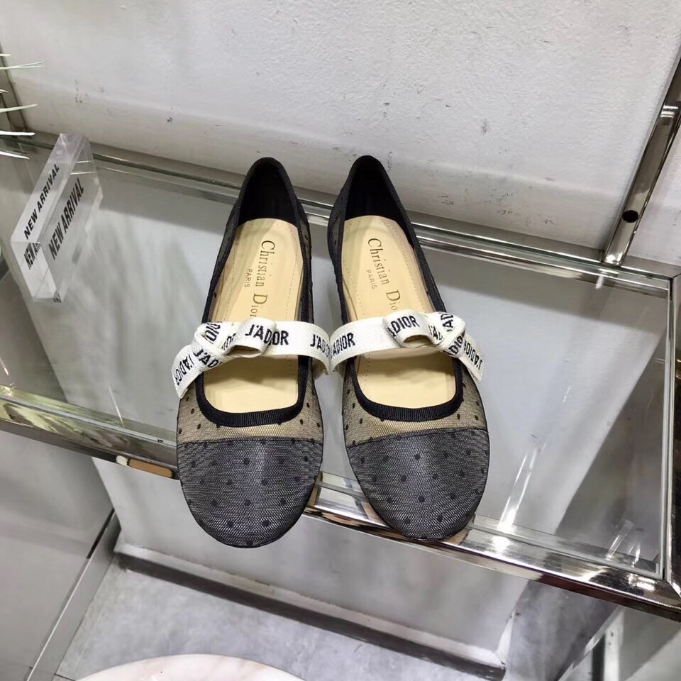 D*or miss j''aD*or dotted swiss tulle ballet pump