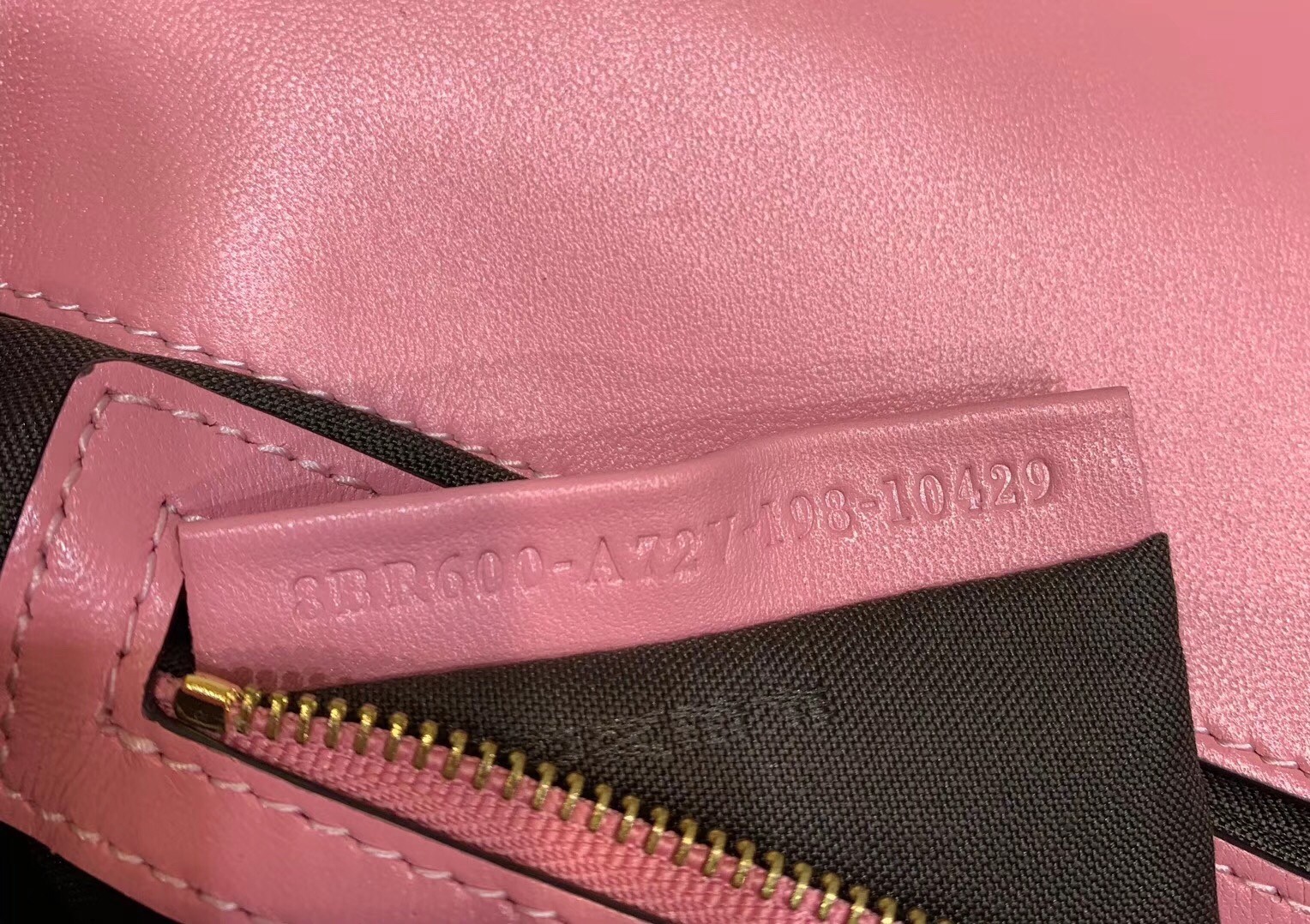 F**di pink ff motif medium baguette bag