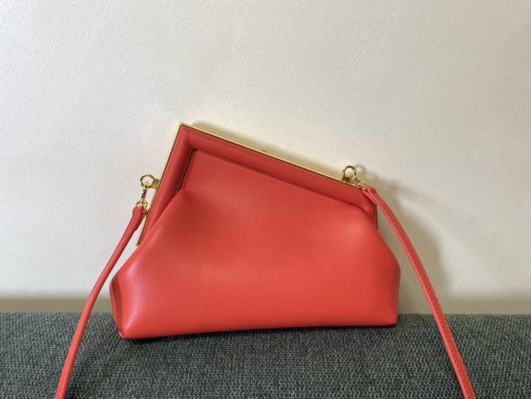 F**di small first bag in piment nappa leather