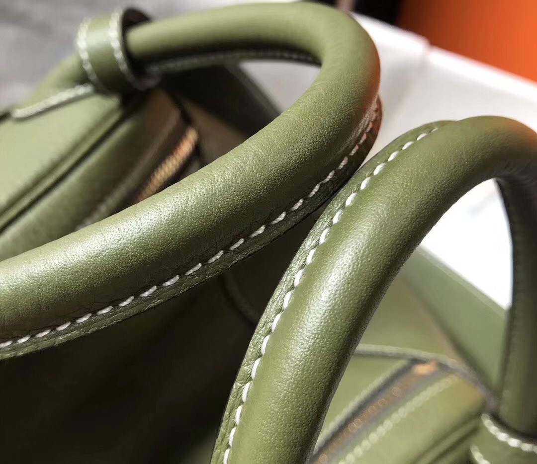 H**mes canopee clemence lindy 30cm bag with ghw