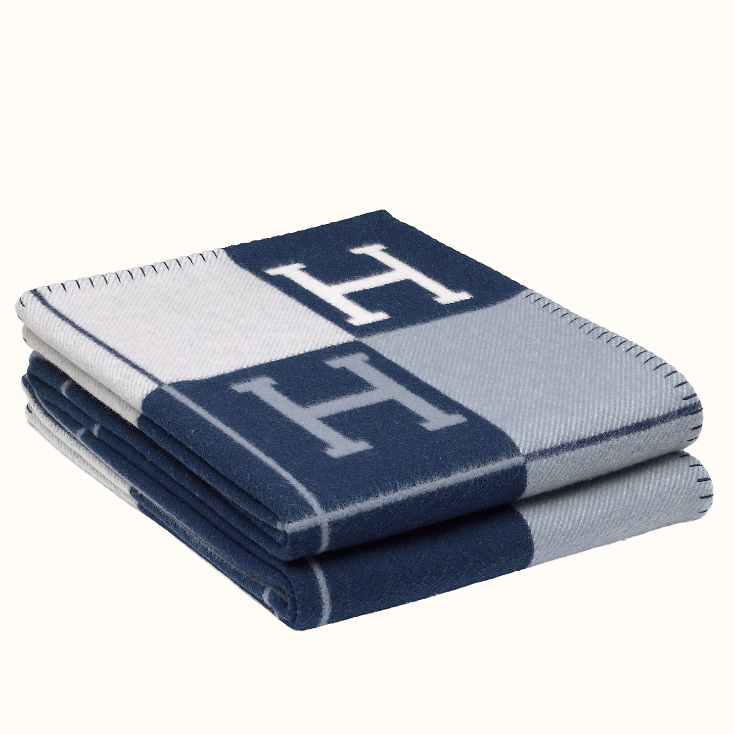 H**mes blue avalon iii throw blanket