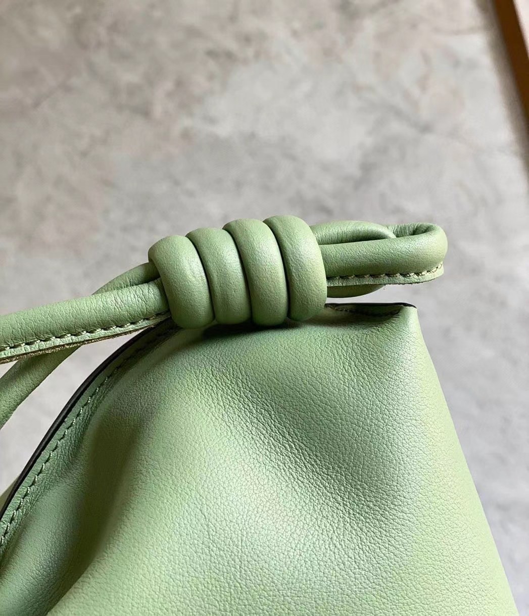 L0ew* flamenco clutch in rosemary nappa leather
