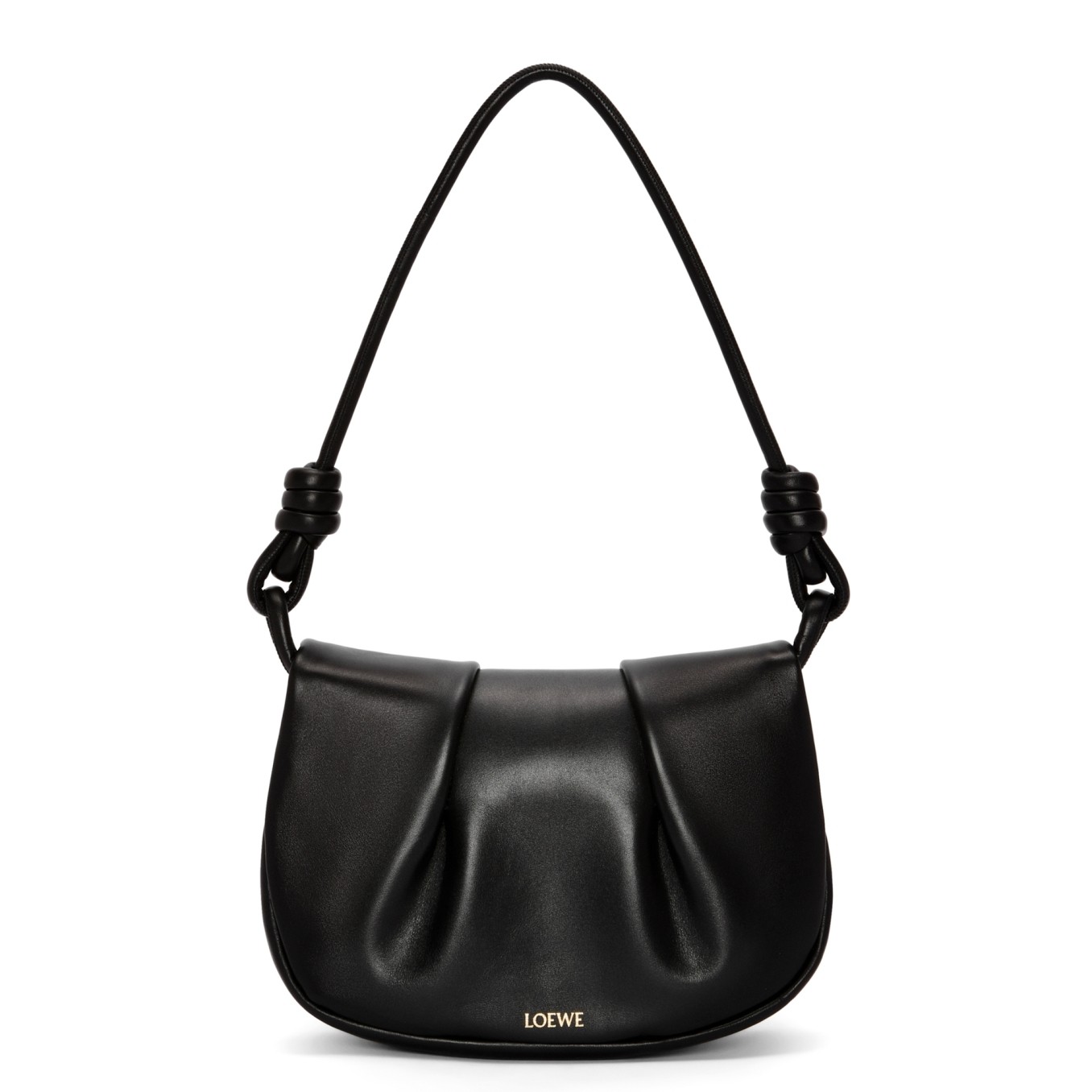 L0ew* paseo satchel bag in black nappa leather