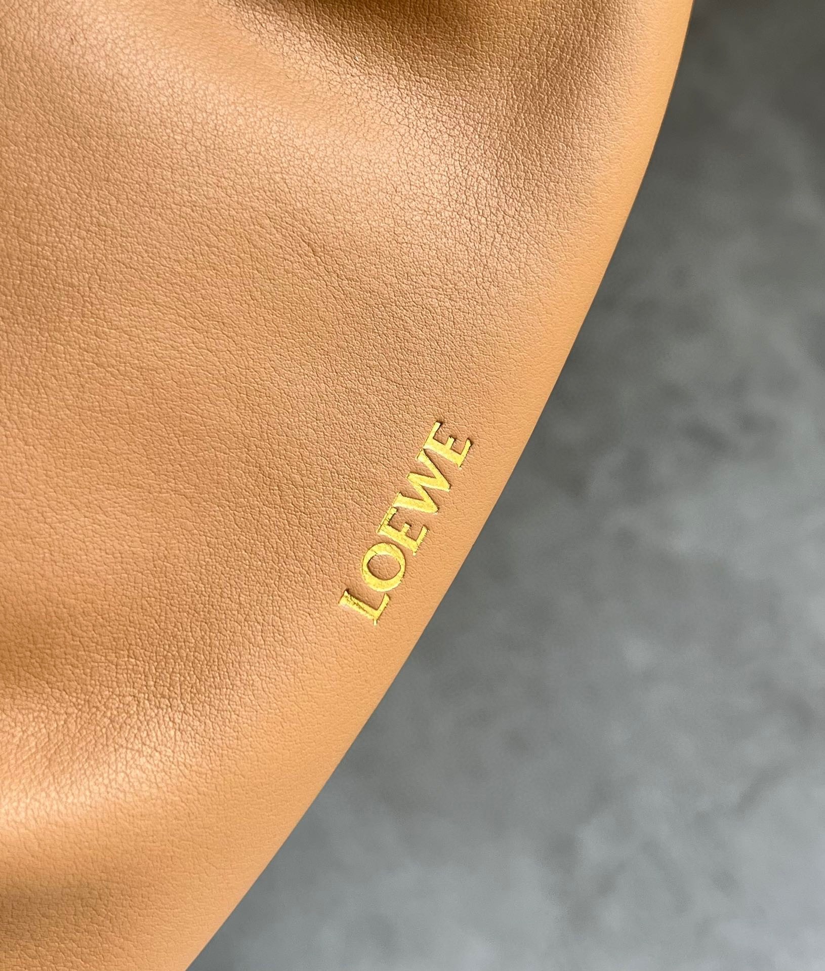 L0ew* paseo satchel bag in warm desert nappa leather