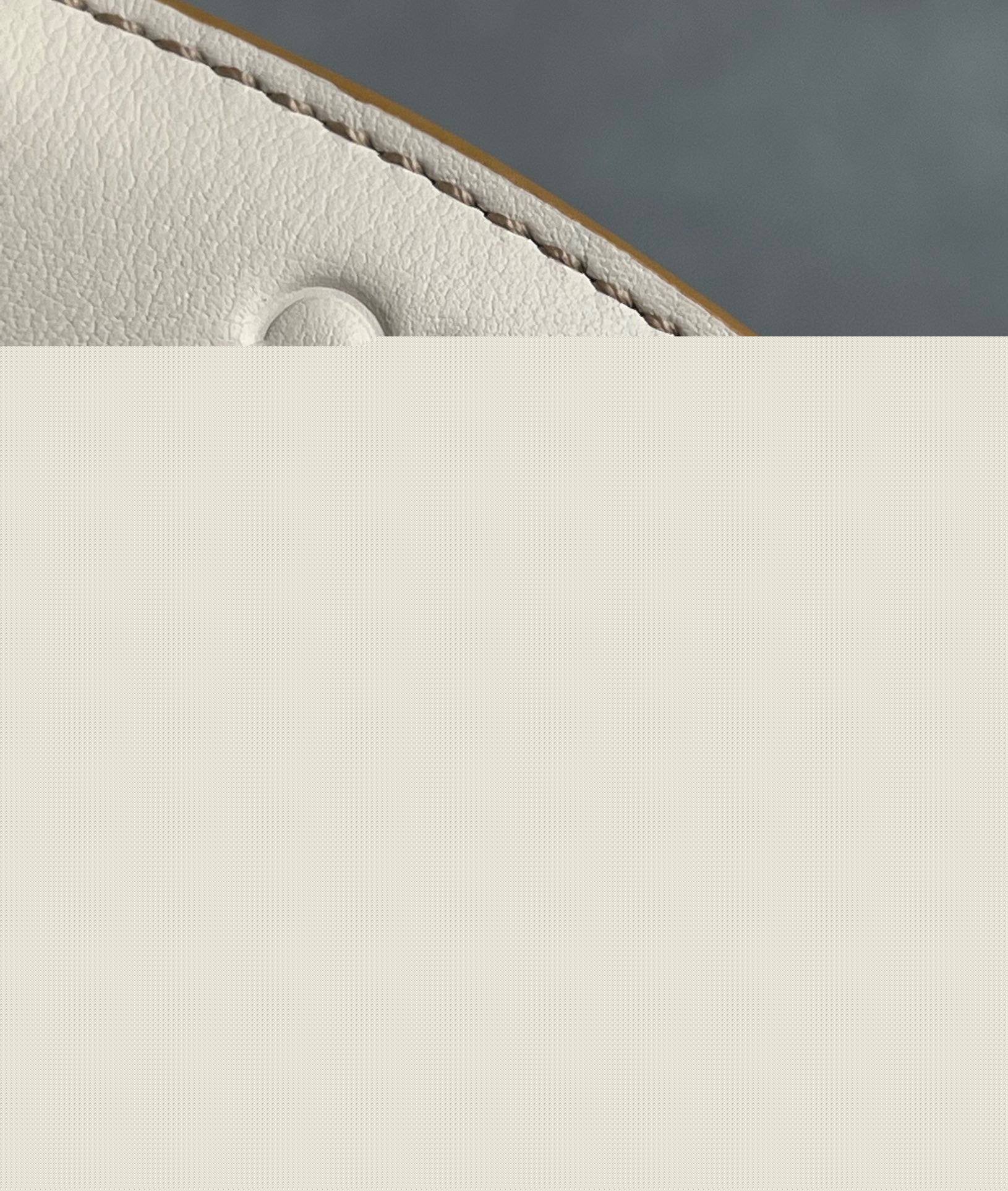 L0ew* puzzle mini bag in multicolor angora and beige calfskin