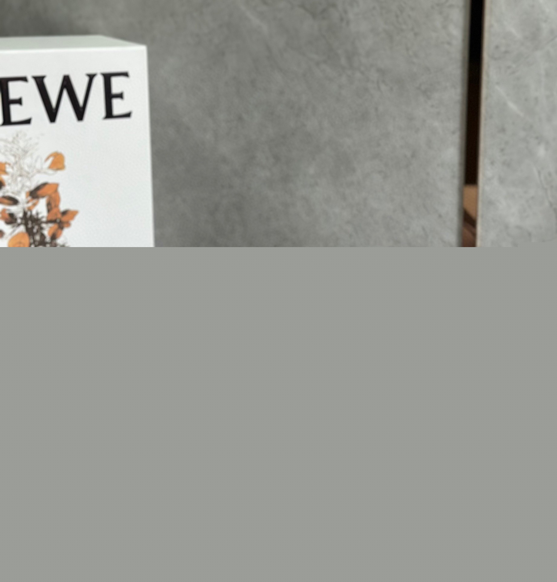 L0ew* puzzle edge small bag in pale aubergine satin calfskin