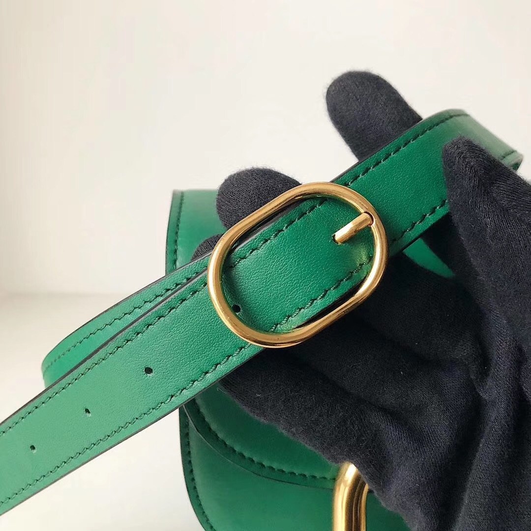 valentino S*pervee crossbody bag in green leather