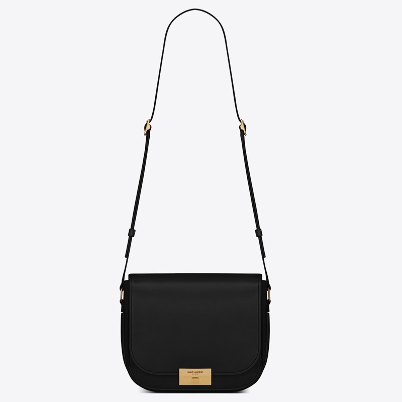 Sa**t Lau*nt betty satchel in black smooth leather
