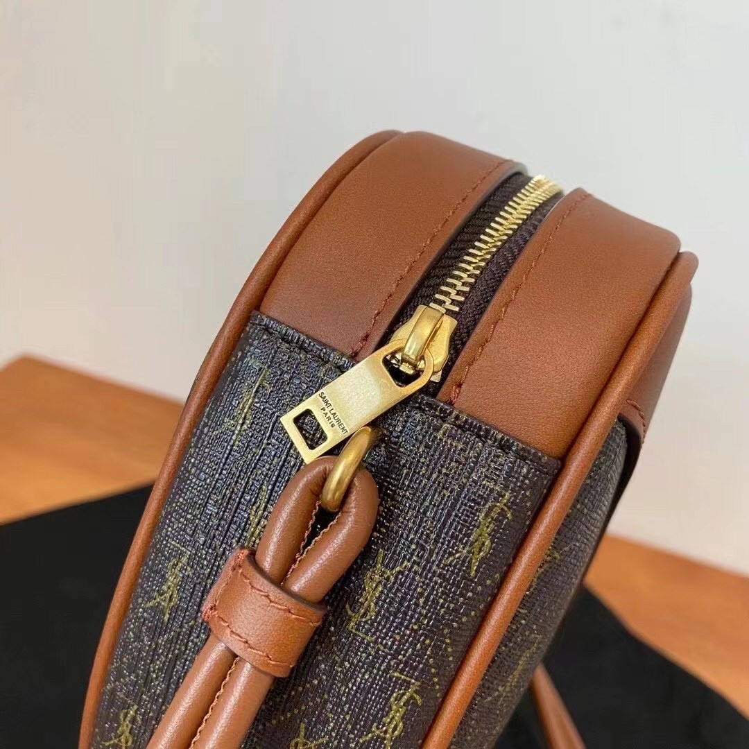 Sa**t Lau*nt le monogramme cœur bag in canvas