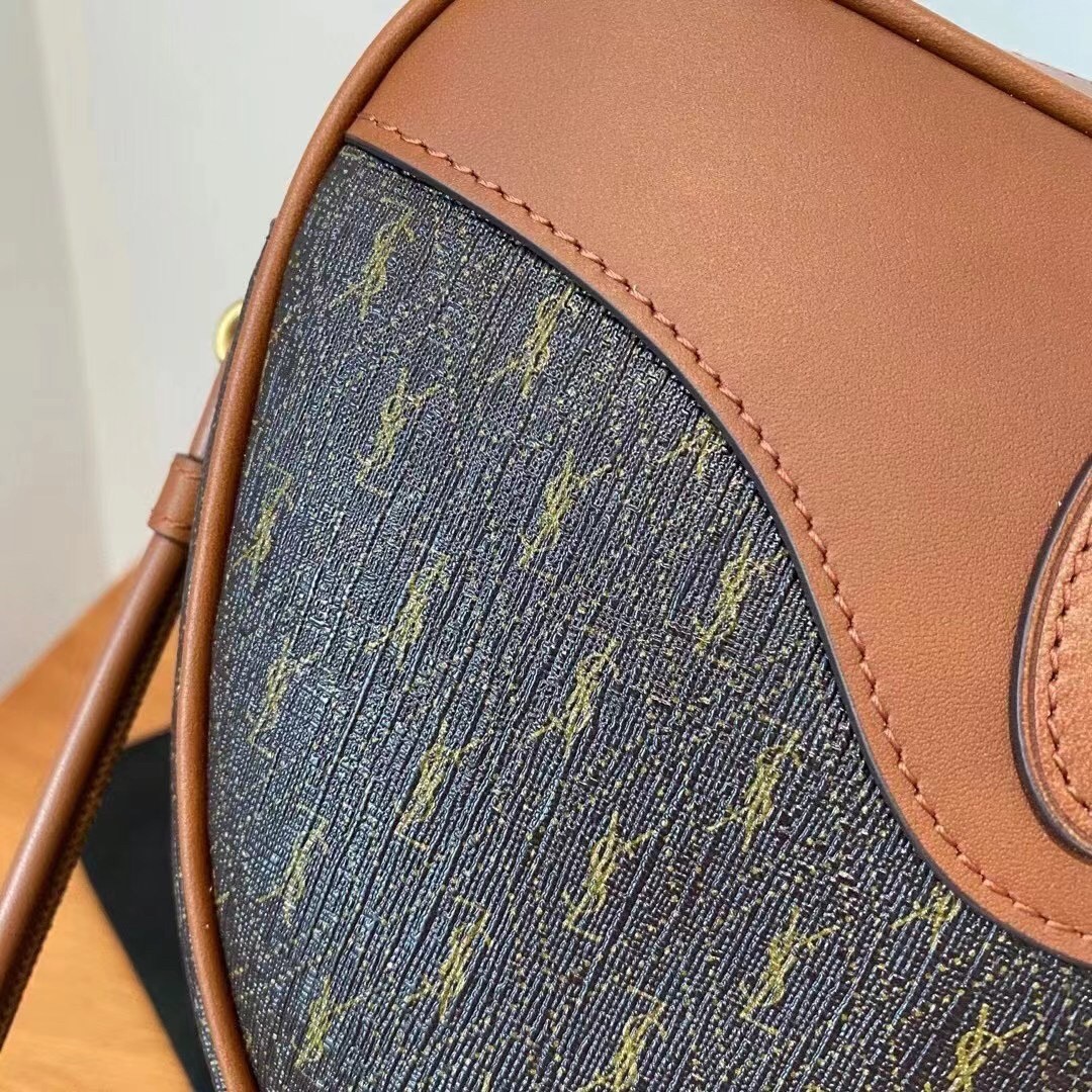 Sa**t Lau*nt le monogramme cœur bag in canvas