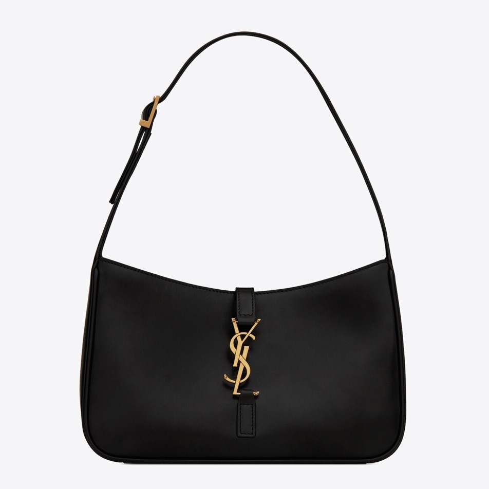 Sa**t Lau*nt le 5 à 7 hobo bag in black leather