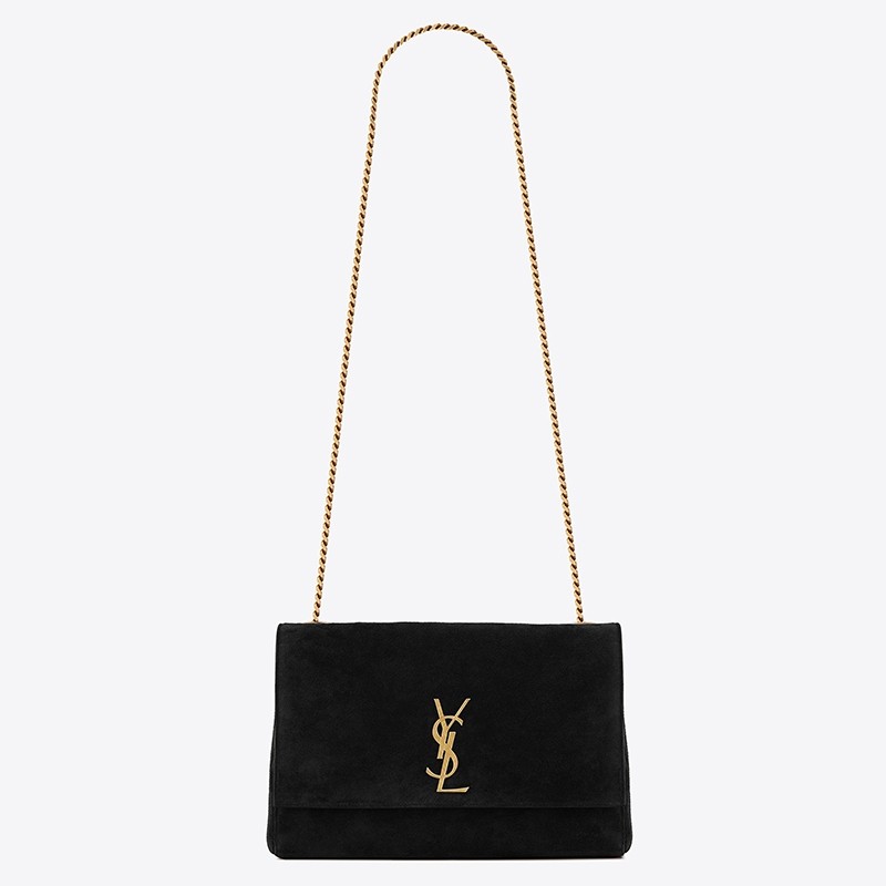 Sa**t Lau*nt kate medium reversible black bag