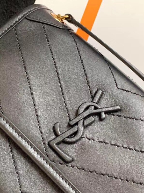 Sa**t Lau*nt niki baby bag in black lambskin