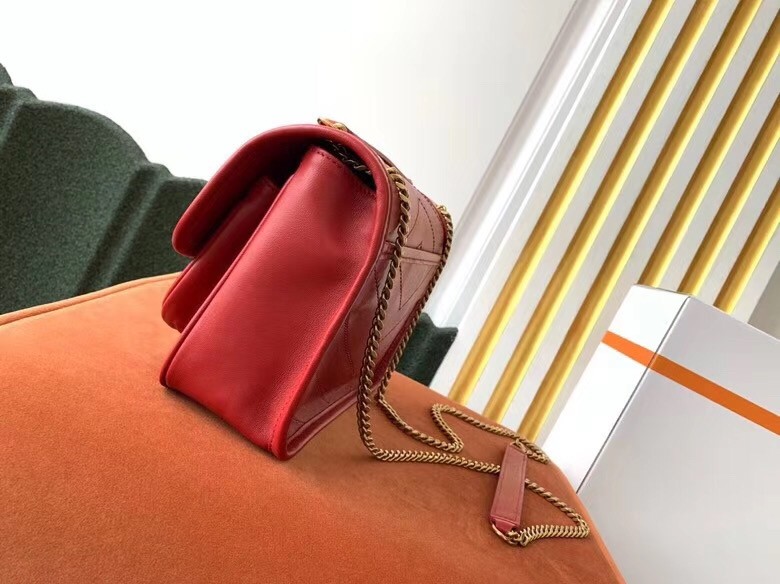 Sa**t Lau*nt niki baby bag in red lambskin