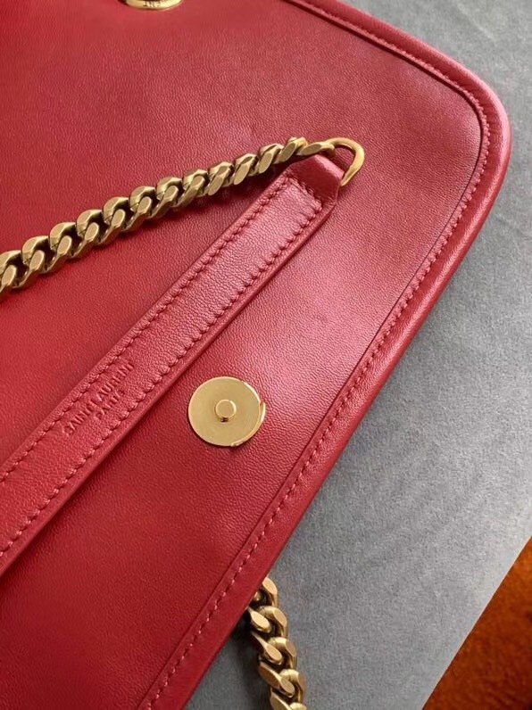 Sa**t Lau*nt niki baby bag in red lambskin